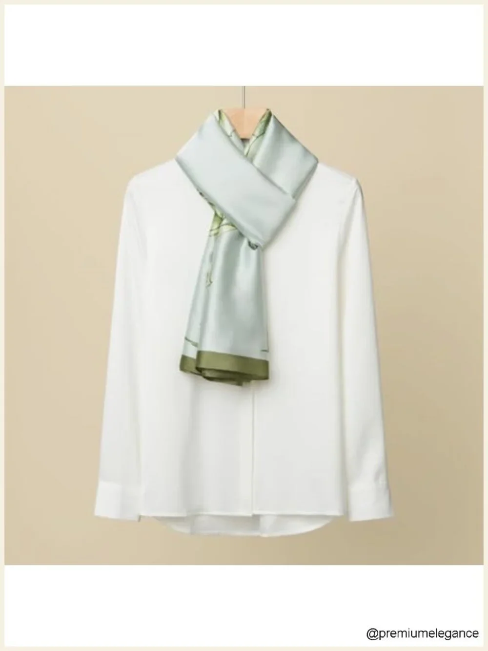 Elegant Long Chiffon Shawl Silk-Like Formal Wrap Scarf Lightweight Gift
